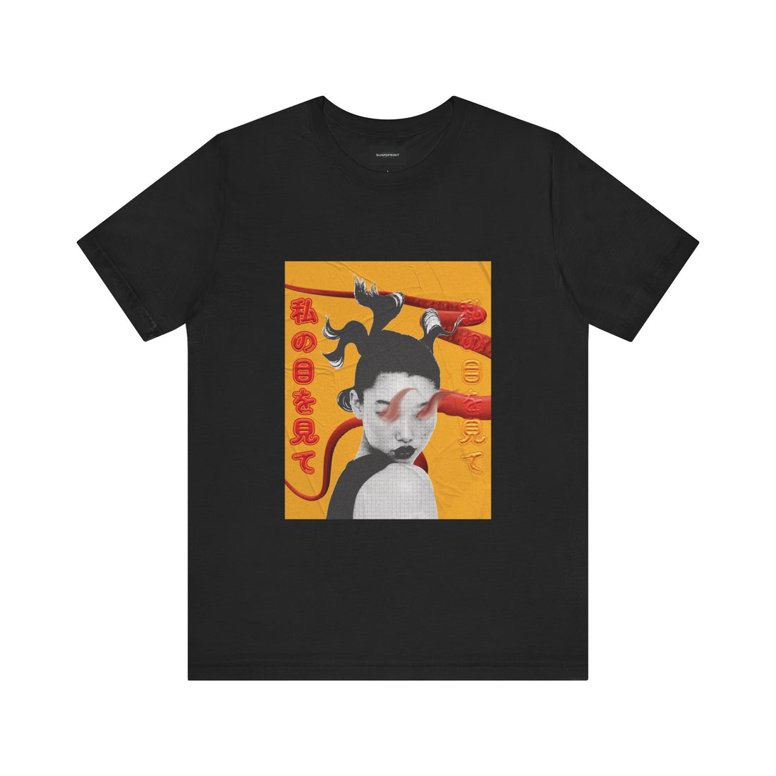 Girl Japanese Unisex Cotton T-Shirt